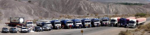 Flota de camiones